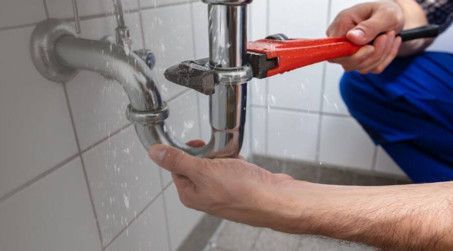 Indoor tankless water heater installation in Absarokee, MT